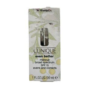 Clinique Even Better Clinical Serum Foundation SPF 15 NEW IN BOX WN 12 Meringue